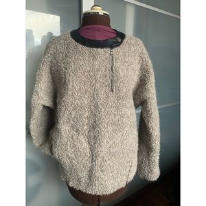 YIGAL AZROUEL NEW YORK Wool Teddy Bear Sweater